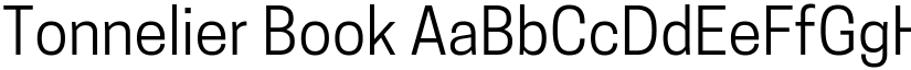 Tonnelier font download