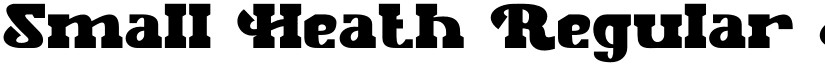 Small Heath font download