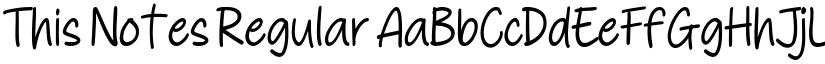 This Notes font download