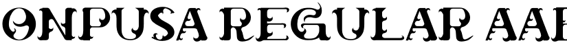 ONPUSA font download